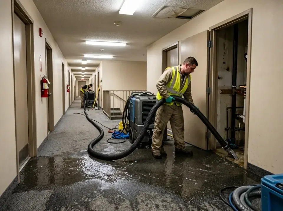 multi-unit-apartment-hallway-f-005 — frequently asked questions, Emergency Burst Pipe Water Extraction & Removal in Vernon,…
